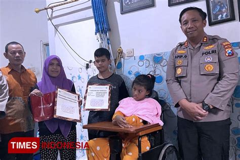 Lewat Program Makota Sigap Polresta Malang Kota Berikan Beasiswa