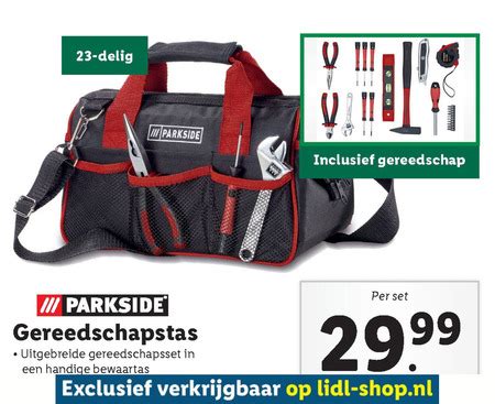 Parkside Gereedschapsset Folder Aanbieding Bij Lidl Details