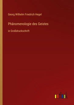 Phänomenologie des Geistes von Georg Wilhelm Friedrich Hegel bei bücher