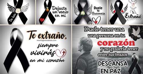 10 Imágenes de Luto Te EXTRAÑO Duele no Tenerte Aquí