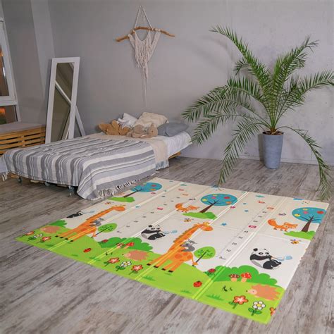 Коврик детский для ползания 180х200 ALEX CARE KIDS Дорожки/ Жирафик и ...