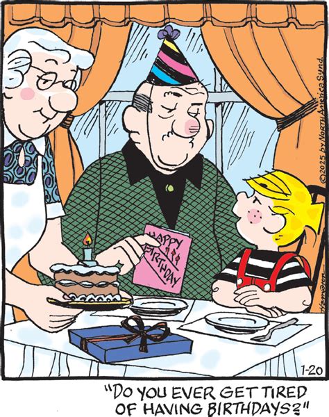 Dennis The Menace Comic Strip 2025-01-20 | Comics Kingdom