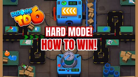 Btd How To Win Workshop Hard Mode Double Hp Moabs Bloon Td Tutorial