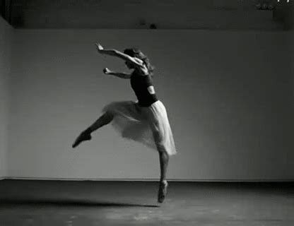 black and white ballerina gif | WiffleGif