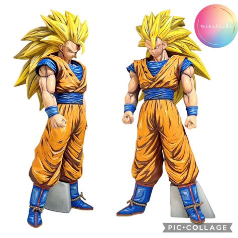 Grandista Nero ドラゴンボール 孫悟空 スーパーサイヤ人3 グランディスタ ネロ 二次元彩色 リペイント フィギュア Dragon Ball 孫悟空 ｜売買されたオークション情報