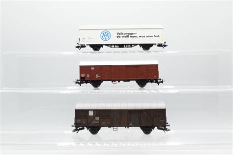 M Rklin H Konvolut Gedeckte G Terwagen Seitenwandschiebewagen Db