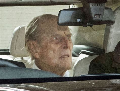 Britains Prince Philip Leaves Hospital After Treatment