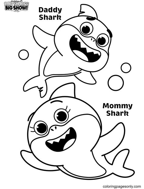 460 Baby Shark Big Show Coloring Pages Best Free - Coloring Pages Printable