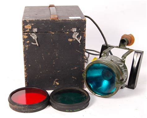 An Original Wwii Second World War Aldis Signalling Lamp Lantern