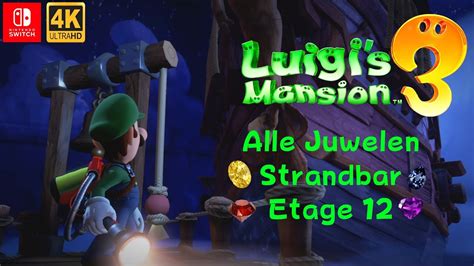 Luigi S Mansion 3 Alle Juwelen I Strandbar I Etage 12 I Guide I