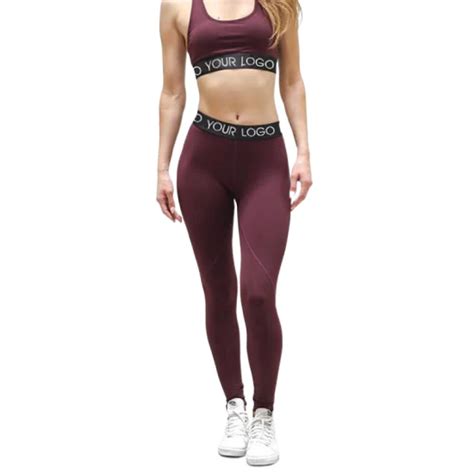 Women Breathable Leggings And Sexy Sport Bra Set Gym Fitness Set Women