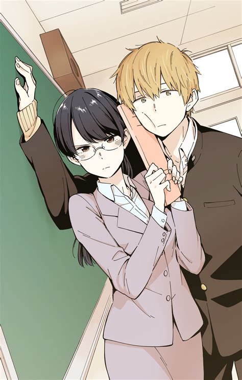 Yoshitaka Rinko And Arase Ryo Sensei Wa Koi Wo Oshierarenai Drawn By