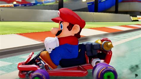 Mario Kart 8 Deluxe Mushroom Cup 200cc Mario Gameplay Youtube