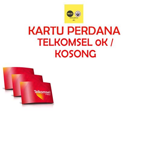 Jual Kartu Perdana Telkomsel Tsel K Kosong Shopee Indonesia