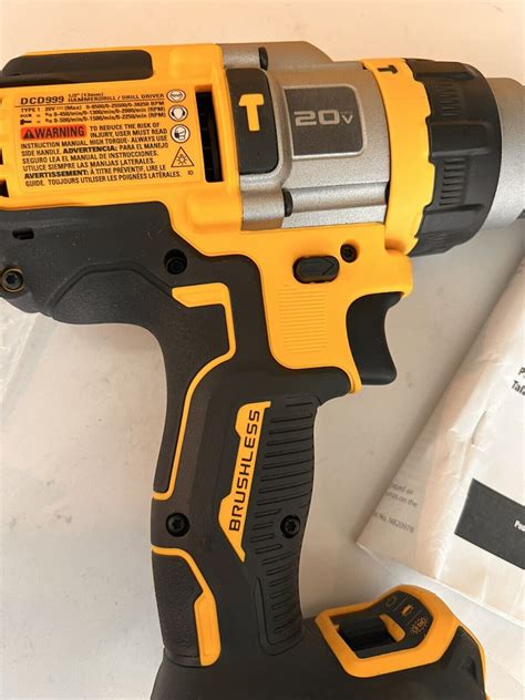 DEWALT DCD999 20V Cordless Hammer Drill EBay