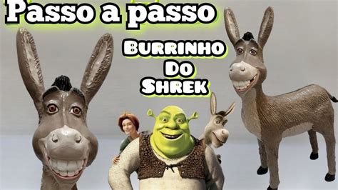 Burrinho Do Shrek De Cimento Passo A Passo YouTube