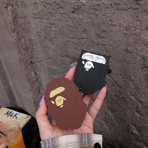 เคสหูฟังบลูทูธไร้สาย แบบซิลิโคน ลาย Ape Man สําหรับ Airpods