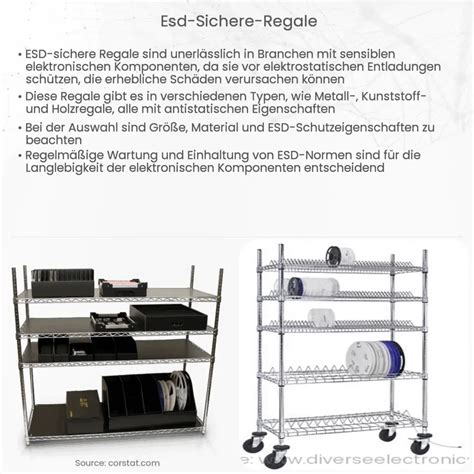 Esd Sichere Regale Wie Es Funktioniert Anwendung Vorteile