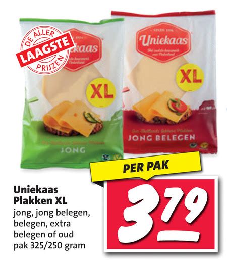 Uniekaas Kaasplakken Folder Aanbieding Bij Nettorama Details