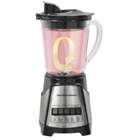 Hamilton Beach 12 Function Blender & Chopper with Mess-free 40oz Glass ...