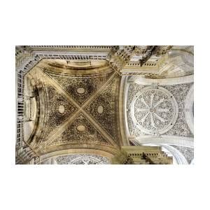 Granada Cathedral Roof Sagrario Church II Photograph By Guido Montanes