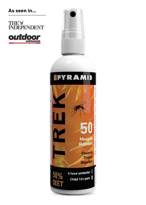 3 X Pyramid Trek 50 Formerly Repel 55 100ml 50 Deet Insect Mosquito Repellent Ebay Mosquito