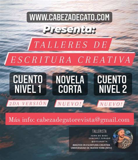 Talleres De Escritura Creativa Novela Corta Y Cuento Cabeza