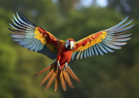 flying macaw stock  images  backgrounds