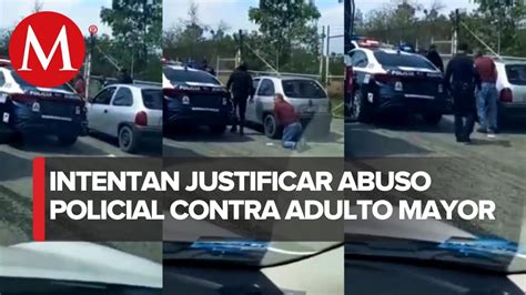 Video Policías De Cuautitlán Izcalli Golpean A Adulto Mayor Youtube