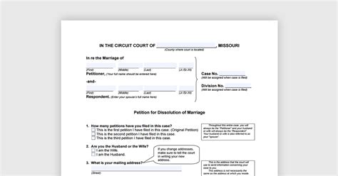 5 Steps On How To File For Divorce In Missouri Gateway Divorce Law