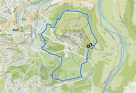 Bath Skyline - Friday Route Recommendation