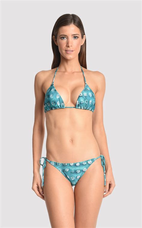 Aqua String Halter Bikini Lenny Niemeyer