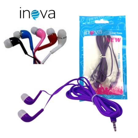 Jonh Variedades Drop Fones De Ouvido Color Sem Microfone Inova Fon