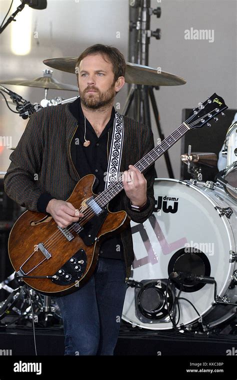 New York Ny October 14 Caleb Followill Of The Band Kings Of Leon