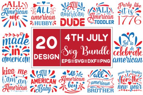 4th July Svg Bundle Bundle · Creative Fabrica