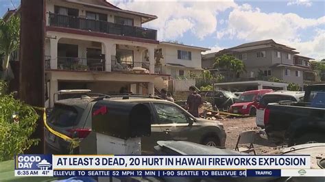 At Least Dead Hurt In Hawaii Fireworks Explosion