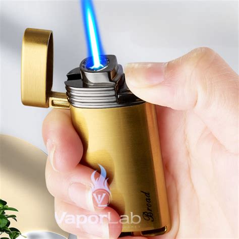 Jual Mancis Korek Api Bara Las Broad Blue Jet Torch Gift Lighter Polos