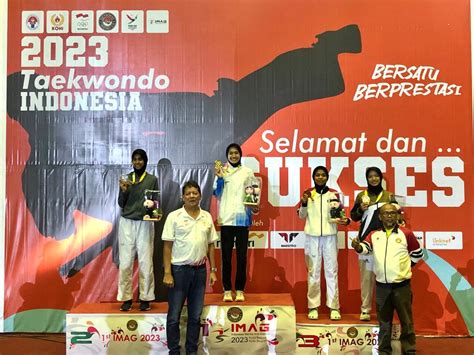 Atlet Taekwondo Subang Mempersembahkan Dua Emas Gemilang Di BK PON