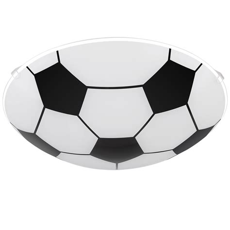 LED Decken Wand Leuchte Fußball Dekor Kinder Zimmer Schirm Hänge Balken