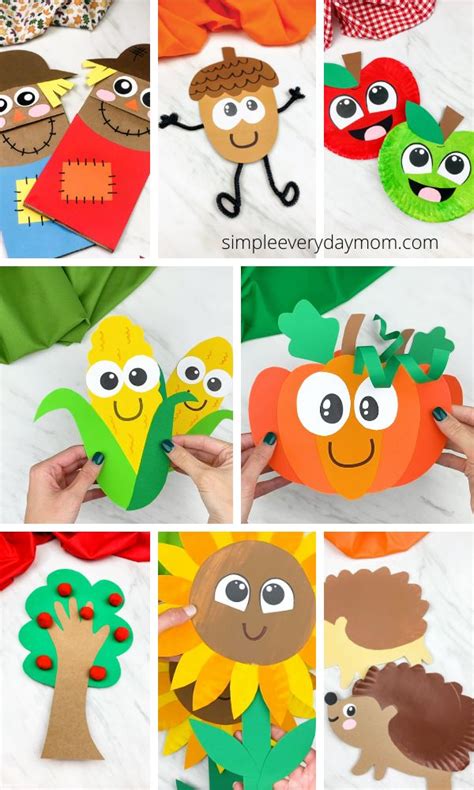 20+ Easy Fall Crafts For Kids [Free Templates] | Preschool crafts fall ...