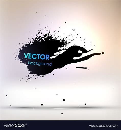 Paint splash background Royalty Free Vector Image