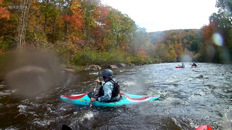 Upper Lehigh River Class 2 Rapids Youtube