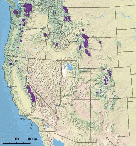 States With Glaciers Glaciers Of The American West