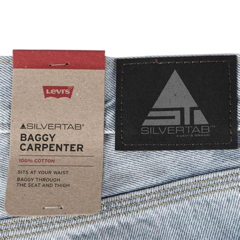 リーバイス LEVIS デニム パンツ ジーンズ ジーパン シルバータブ メンズ バギーカーペンター SILVERTAB BUGGY