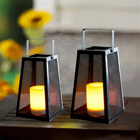 Modern Solar Garden Lantern - Hanko