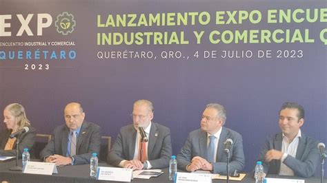 Presentan Expo Encuentro Industrial Y Comercial 2023 Inqro