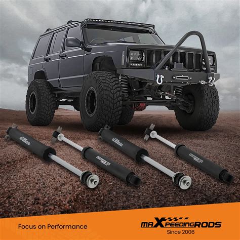 Maxpeeding Rods 3 Lift Kit Blattfedern F R Jeep Cherokee Xj 2wd 4wd