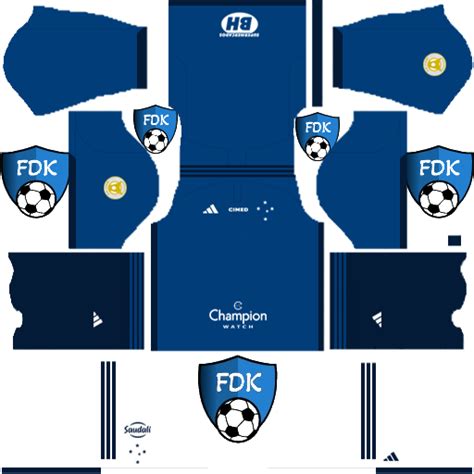 Cruzeiro EC DLS Kits 2023 Dream League Soccer Kits 2023