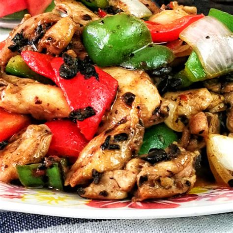 Chicken With Black Bean Sauce Simple Stir Fry Recipe