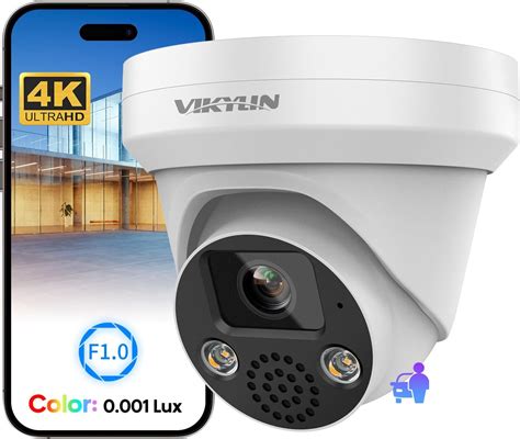 Amazon Vikylin K Mp Poe Ip Ai Security Camera Ft Full Color